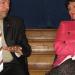 Avec la maire du 4ème ardt Paris - juin 2009