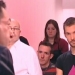 Avec Christian Saout et un militant d'Act Up sur