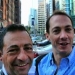 Avec Philippe Lohéac au Congrès du sida à Toronto