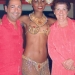 Avec maman dans un cabaret de Rio en décembre 2005