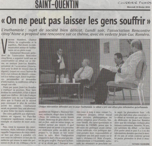 Courrier Picard article Roméro.JPG