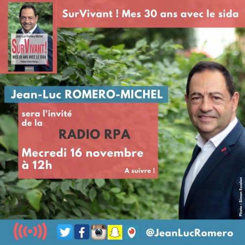 radio rpa,jean-luc romero,sida,survivant,favrice sarret