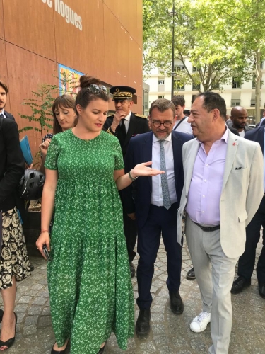 marlène schiappa,jean luc romero michel,olivier klein,paris