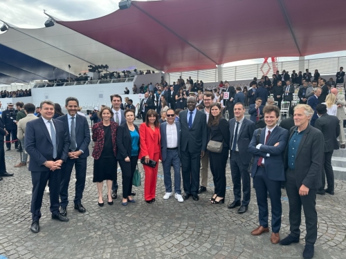 14 juillet,jean luc romero michel,anne hidalgo,emmanuel macron