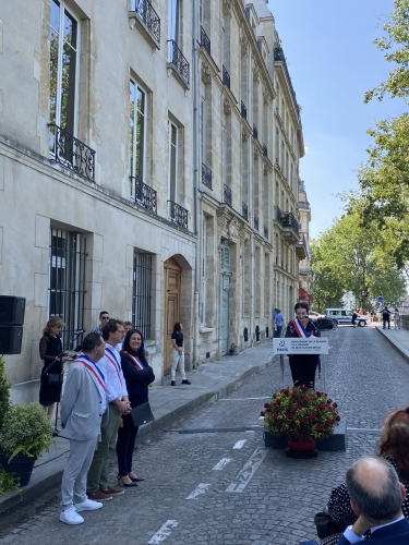 jean claude brialy,jean luc romero michel,paris