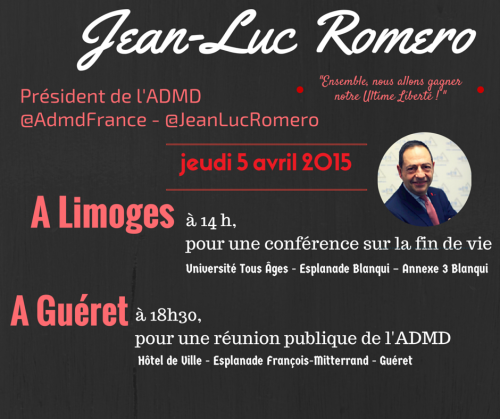 guéret,jean-luc romero,admd