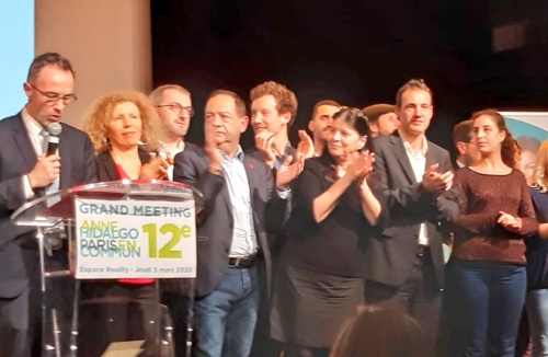 anne hidalgo,jean luc romer michel,emanuel grégoire,paris 12