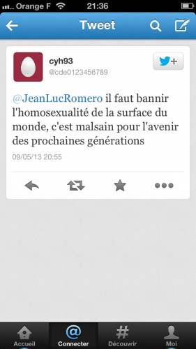 twitter,jean-luc romero,homophobie,londres