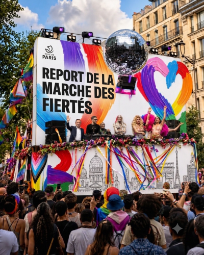 marche des fiertés,jean luc romero michel,lgbtqia,gay,paris