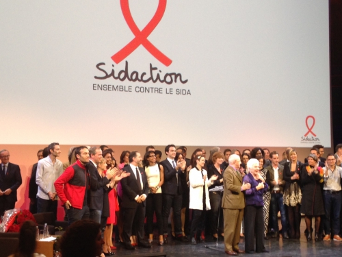 sidaction,jean-luc romero,sida,aids,politique,france,pierre bergé,line renaud