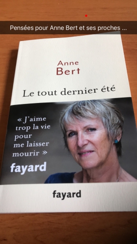 anne bert,jean-luc romero,le tout dernier été,admd