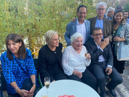 line renaud,jean luc romero michel,anne hidalgo,paris