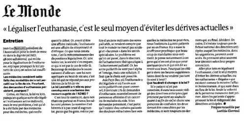 Le Monde du 8 sept 2011 ADMD Romero.JPG