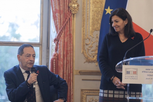 anne hidalgo,jean luc romero michel,paris