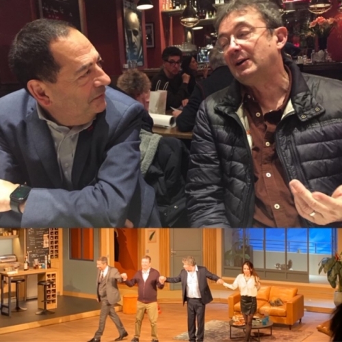 frédéric bouraly,jean luc romero michel,théâtre montparnasse