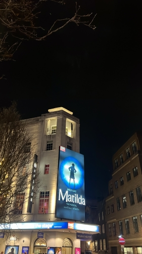 molin rouge,jean luc romero michel,matilda,londres,london,musical