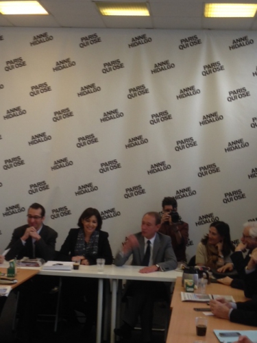 anne hidalgo,jean-luc romero,bertrand delanoë,paris