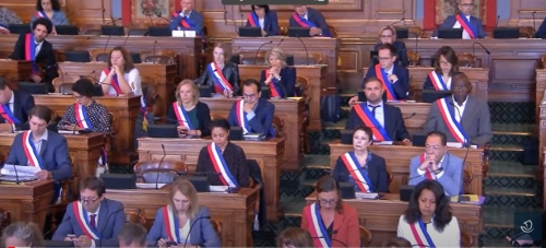 anne claire boux,jean luc romero michel,anne hidalgo,paris