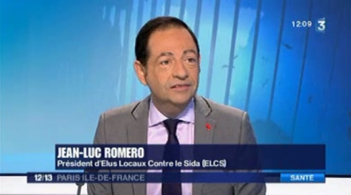 france 3,jean-luc romero,sida,aids,politique,elcs,santé