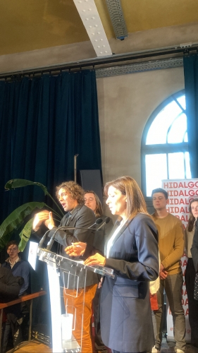 anne hidalgo,jean luc romero michel,france