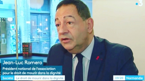 france 3,jean luc romero michel,rouen,admd