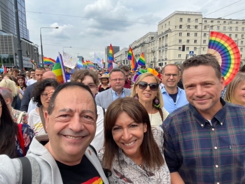 anne hidalgo,jean luc  romero michel,varsovie,lgbtqi