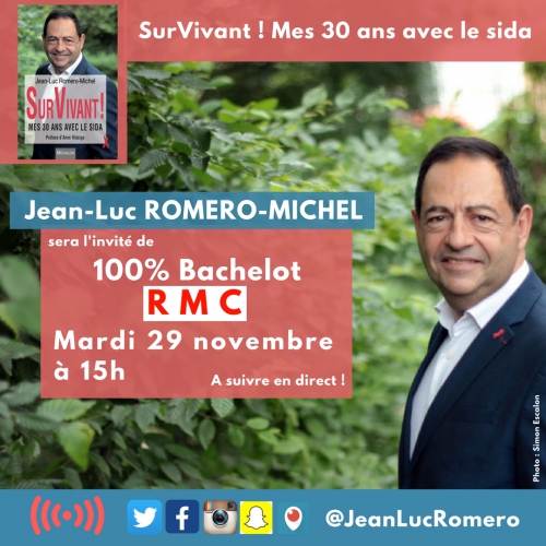 rmc,jean-luc romero,roselyne bachelot,sida,aids,survivant