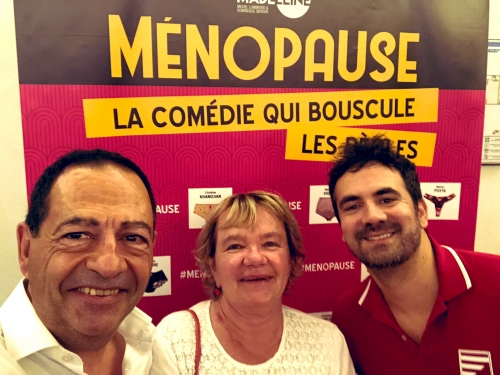 alex goude,jean luc romero,ménopause