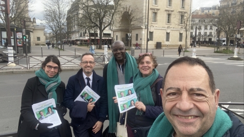 anne hidalgo,jean luc romero,emmanuel grégoire,paris