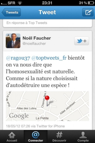 homophobie,jean-luc romero,noël faucher,politique,france,ump