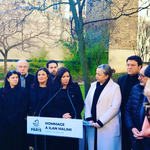 ilan halimi,jean luc romero,anne hidalgo,antisémitisme