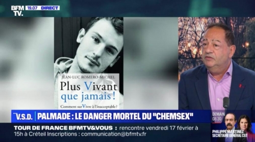 chemsex,jean luc romero michel,bfmtv,paris