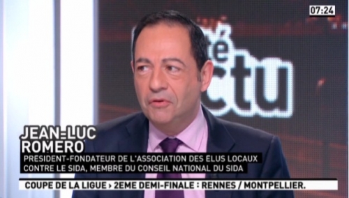 canal plus,jean-luc romero,homopoliticus,sida,santé,politique,france